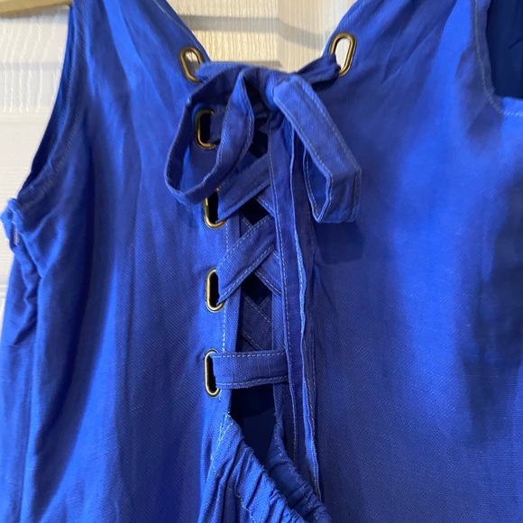 Maeve Cobalt Blue dress tie back beautiful new never worn with tags. - Picture 4 of 7